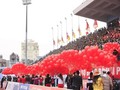 Khán giả Hải Phòng nô nức đến sân. Ảnh HPFC.