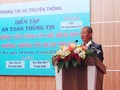 Thứ trưởng Nguyễn Thành Hưng phát biểu khai mạc chương trình Diễn tập