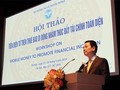 Bộ trưởng Nguyễn Mạnh Hùng phát biểu tại Hội thảo.