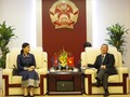 Thứ trưởng Nguyễn Thành Hưng tiếp bà H.E Prak Channoy, Quốc Vụ khanh Campuchia.