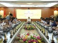 Bộ trưởng Nguyễn Mạnh Hùng chủ trì Hội nghị giao ban