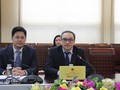 Thứ trưởng Phan Tâm phát biểu tại buổi tiếp