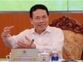 Bộ trưởng Nguyễn Mạnh Hùng phát biểu tại Hội nghị. Ảnh MIC.