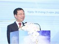 Bộ trưởng Nguyễn Mạnh Hùng phát biểu tại Hội nghị. Ảnh Mic