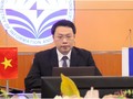 Thứ trưởng Nguyễn Huy Dũng phát biểu tại Diễn đàn. Ảnh Mic.