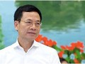 Bộ trưởng Bộ TT&TT Nguyễn Mạnh Hùng (ảnh: MIC)