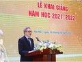 Thứ trưởng Phan Tâm phát biểu tại buổi lễ. Ảnh Mic.