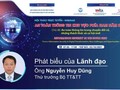 Thứ trưởng Nguyễn Huy Dũng phát biểu tại Hội thảo