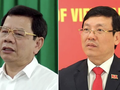 Chủ tịch tỉnh Quảng Ngãi Đặng Văn Minh và Chủ tịch tỉnh Vĩnh Phúc Lê Duy Thành