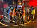 Hiện trường vụ cháy nhà trọ ở Hà Nội làm 14 người tử vong