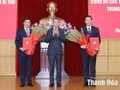 Ông Nguyễn Hoài Anh và Nguyễn Hồng Phong giữ chức Phó bí thư Tỉnh ủy Thanh Hóa