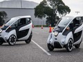 Phiên bản thử nghiệm của mẫu Toyota i-ROAD concept. (Ảnh: Cnet)