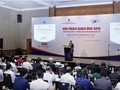 Toàn cảnh hội thảo "Giáo dục Đại học - Chuẩn hóa và Hội nhập Quốc tế". Ảnh: TTXVN.