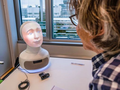 Robot Tengai. Ảnh: Furhat Robotics