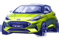 Phác thảo thiết kế của mẫu xe Hyundai i10 2020.