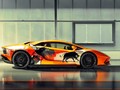 Mẫu Lamborghini Adventador S được sơn lại bởi Skyler Gray. Ảnh: Carbuzz