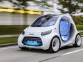 Smart Vision EQ Fortwo sử dụng động cơ điện, tích hợp công nghệ lái tự động hoàn toàn. Ảnh: Daimler