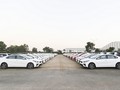 Lô xe Kia Cerato được sản xúat tại Nhà máy Thaco Kia