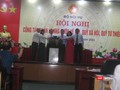 Ông Triệu Tài Vinh - Phó Ban Dân vận Trung ương và các lãnh đạo Bộ Nội vụ nhấn nút khai trương Trang Thông tin điện tử về Hội, Quỹ và Tổ chức Phi Chính phủ