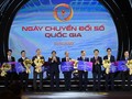 Vinh danh các giải pháp tại Ngày Chuyển đổi số Quốc gia 10/10/2022.