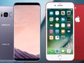 màn hình S8 thao tác thuận tiện hơn iPhone 7