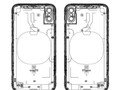 Bản vẽ mô tả iPhone 8 không có máy quét vân tay ở mặt lưng