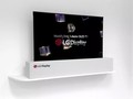 tivi cuộn lại được của LG (ảnh: LG Display)