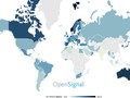 Biểu đồ thống kế tốc độ 4G các quốc gia (OpenSignal)