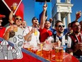 Các cổ động viên hào hứng với World Cup 2018 tổ chức tại Nga