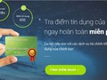 Ảnh chụp trang chủ MyCredit