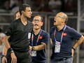 HLV Park Hang-seo nổi nóng với trợ lý trọng tài (ảnh: Hiếu Lương/Sport5)