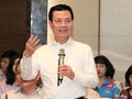 Bộ trưởng Bộ TT&TT Nguyễn Mạnh Hùng nêu quan điểm tại sự kiện Gặp gỡ ICT 2020. (ảnh: Đăng Khoa)