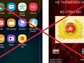 Bộ Công an khẳng định chưa phát hành app nào cho điện thoại thông minh 
