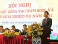 Bộ trưởng Nguyễn Mạnh Hùng phát biểu tại hội nghị