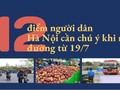 Người dân Hà Nội cần lưu ý khi sinh hoạt và làm việc tại nơi công cộng từ 19/7