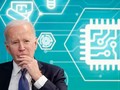 Tổng thống Joe Biden chuẩn bị ký ban hành Đạo luật "Khoa học và Chip" trị giá 280 tỉ USD, cung cấp hỗ trợ tài chính cho các công ty sản xuất chip đầu tư vào ngành công nghiệp bán dẫn Mỹ (ảnh: AP)