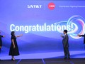 Đại điện công ty NT&T và tập đoàn H3C bấm nút hợp tác