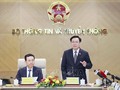 Chủ tịch Quốc hội Vương Đình Huệ phát biểu chỉ đạo. Ảnh: Doãn Tấn/TTXVN