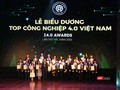 Các đơn vị được biểu dương tại chương trình TOP Công nghiệp 4.0 Việt Nam