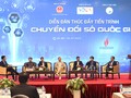 Diễn đàn Thúc đẩy tiến trình Chuyển đổi số Quốc gia được tổ chức sáng 5/7 tại Hà Nội