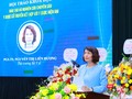  Thứ trưởng Bộ Y tế Nguyễn Thị Liên Hương phát biểu tại hội thảo