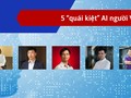5 "quái kiệt" AI người Việt nổi danh toàn cầu