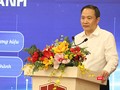 PGS.TS Lê Trung Thành, Hiệu trưởng Trường Đại học Kinh tế (UEB) tại Lễ ra mắt 4 chuyên ngành đào tạo mới