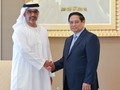 Thủ tướng Phạm Minh Chính tiếp Giám đốc Cơ quan Đầu tư Abu Dhabi (ADIA) Sheikh Hamed bin Zayed Al Nahyan. Ảnh: VGP/Nhật Bắc.