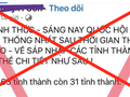 Đà Nẵng là một trong 6 thành phố trực thuộc Trung ương nhưng tin giả cho rằng sẽ nhập với tỉnh Quảng Nam và đặt trụ sở ở Tam Kỳ (Quảng Nam). 