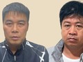 Hai bị can Nguyễn Văn Hậu và Đặng Trung Hoành.