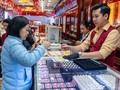 Giá vàng trong nước giảm cùng xu hướng với giá vàng thế giới. Ảnh minh họa.
