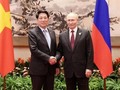 Chủ tịch nước Lương Cường hội kiến Tổng thống Nga Vladimir Putin