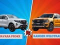 Nissan Navara Pro4X và Ford Ranger Wildtrak chênh 19 triệu, nên chọn xe nào?