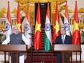 Sau cuộc hội đàm giữa Thủ tướng Chính phủ Nguyễn Xuân Phúc và Thủ tướng Ấn Độ Narendra Modi, hai bên ra Tuyên bố chung- (Ảnh: Chinhphu.vn).